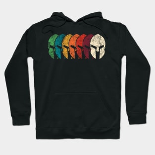 The Legendary Spartan Helmets Hoodie